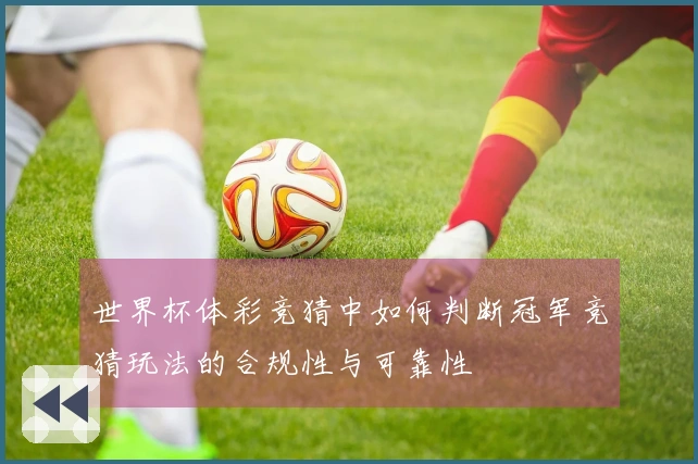 世界杯体彩竞猜中如何判断冠军竞猜玩法的合规性与可靠性